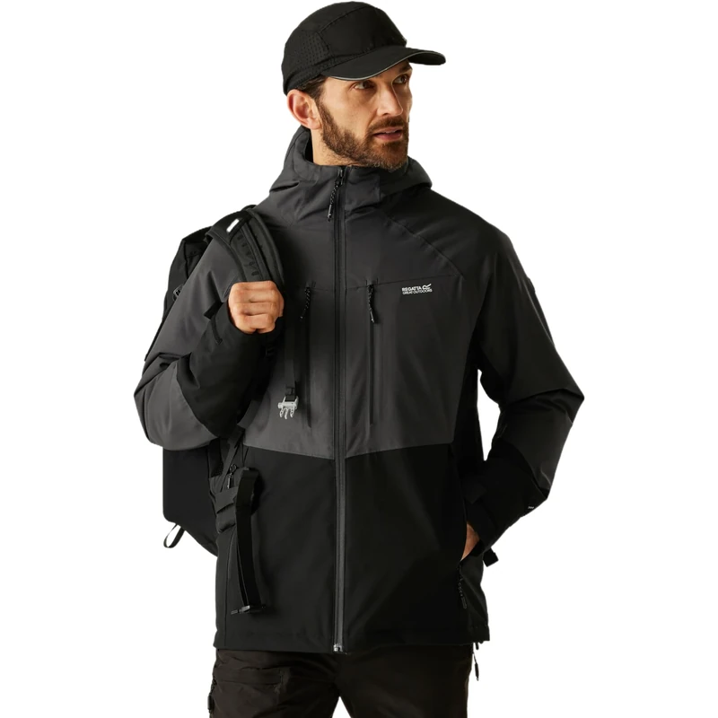 Regatta Mens Highton Puffer Jacket Waterproof Stretch Insulated Padded Winter Coat