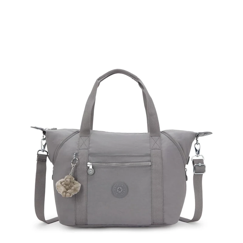 Kipling ART Medium Tote, Totes, Inviting Grey (Grey)