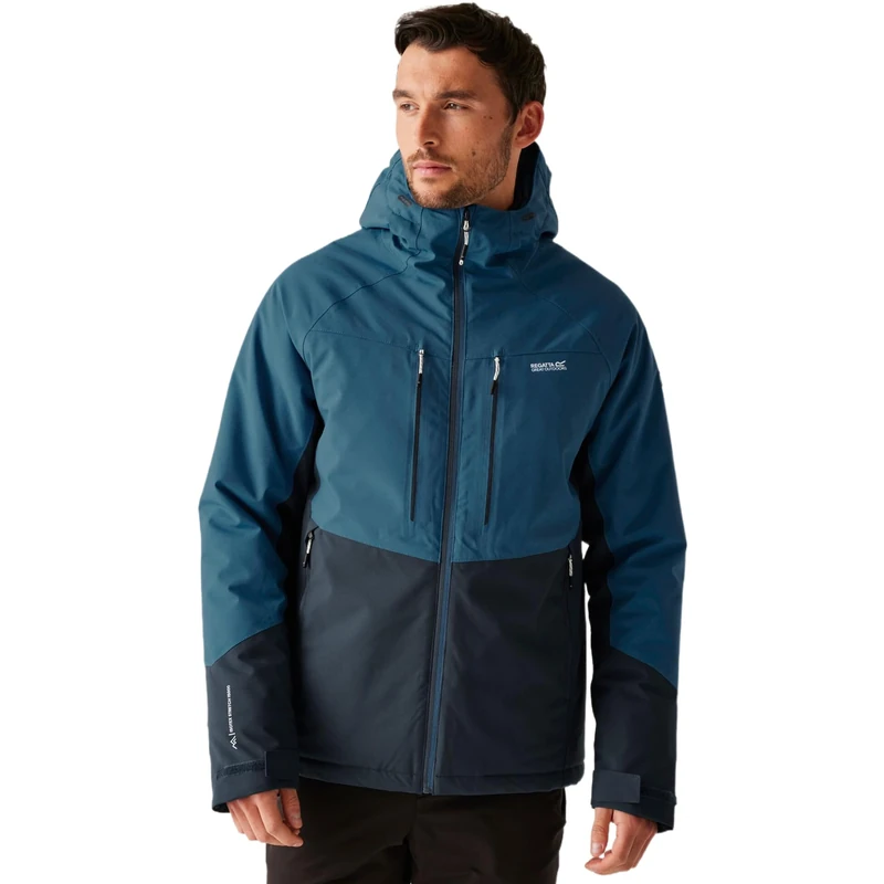 Regatta Mens Highton Padded Jacket Waterproof Stretch Insulated Winter Coat