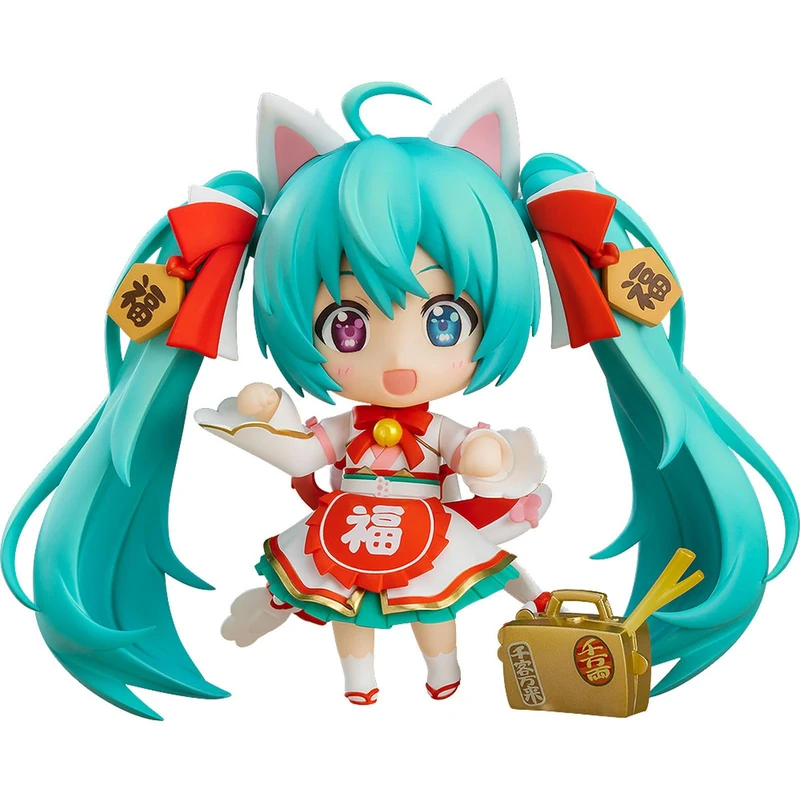 Good Smile Company Hatsune Miku Maneki Miku Version Figure 10cm Nendoroid Re-Run