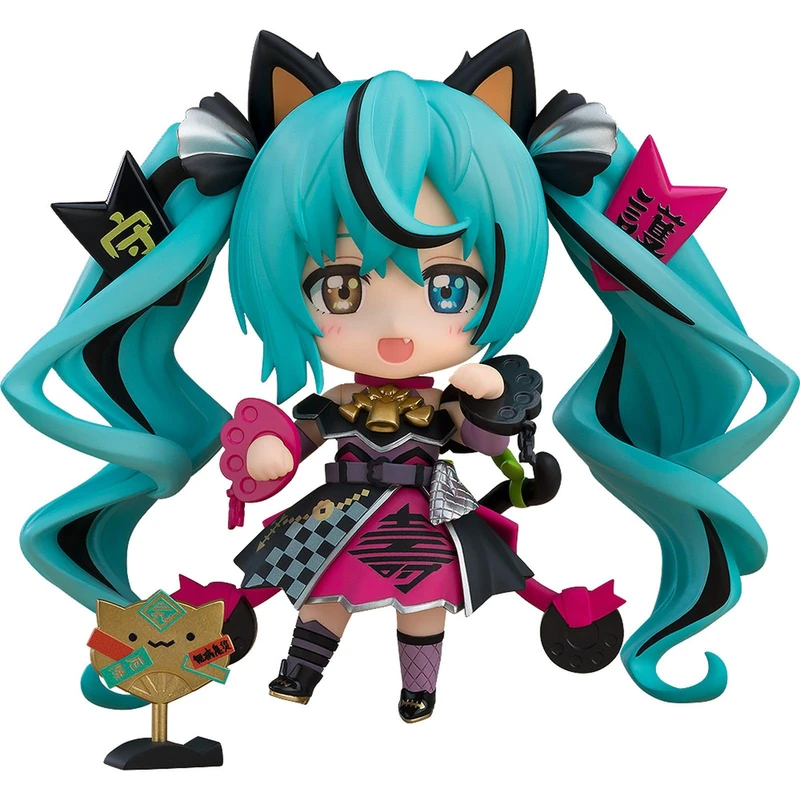 Good Smile Company Hatsune Miku Black Maneki Miku Version Figure 10cm Nendoroid