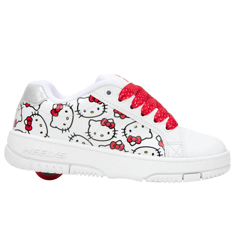 Heelys Girls Kolect Skate Shoe, White, 4 UK