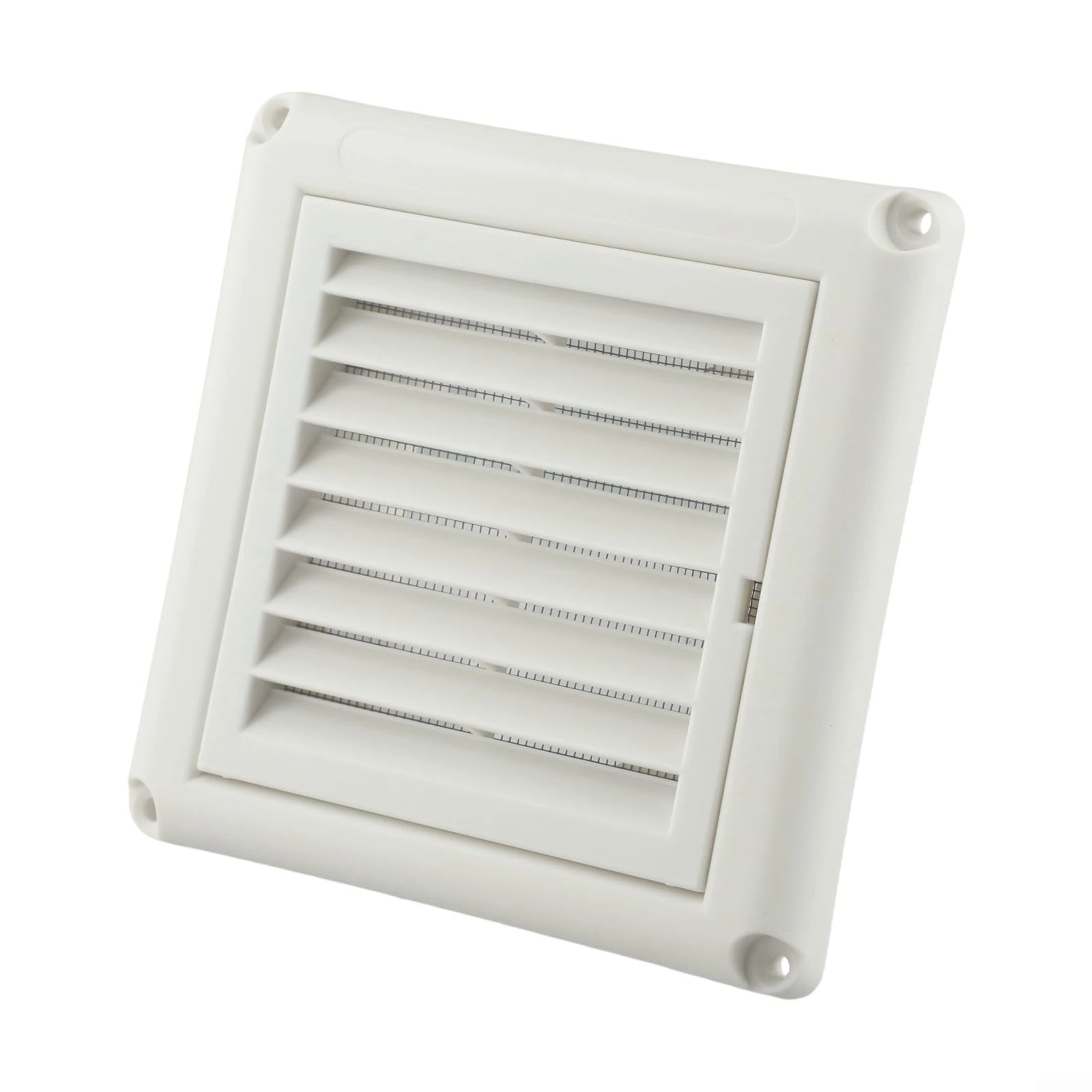 4 Inch Dryer Vent Cover for Exterior Wall Exhaust with Louvered Design for Optimal Airflow in Kitchens and Bathrooms