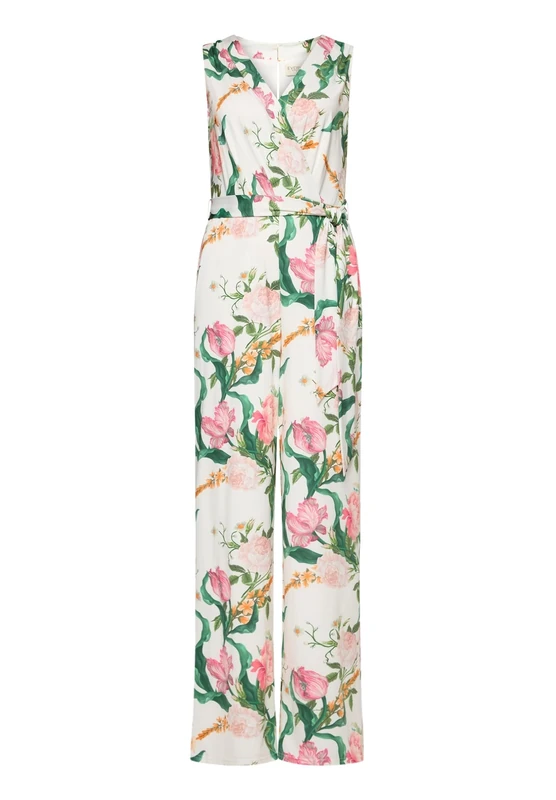 Vera Mont 7048/4238 Overalls, Cream/Pink, 40 Women - Image 1