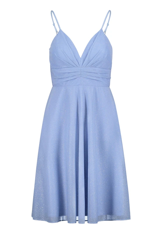 Vera Mont Women's Cocktail Dress Blue/Silver