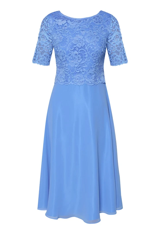 Vera Mont 0113/4825 Cocktail Dress, Paris Blue, 40 Women
