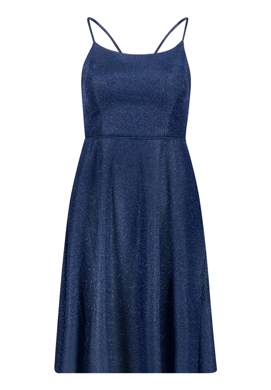 Vera Mont Women's Cocktail Dress Dark Blue/Black