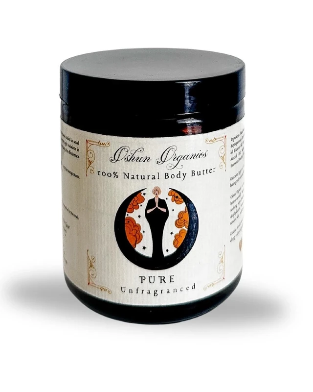 Oshun Organics Pure, Unfragranced Body Butter - Natural Moisturiser