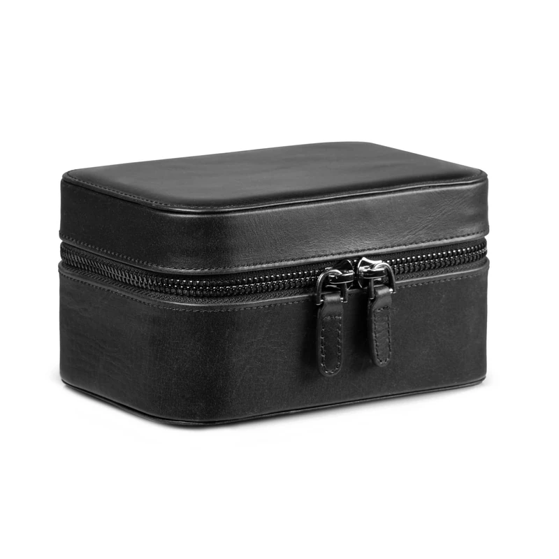 LONDO Genuine Leather Kensley Watch Box - Protective, Stylish, Elegant Timepiece Collector Display Case Organizer Holder Storage for Mens & Womens Luxury Wristwatches - Image 1