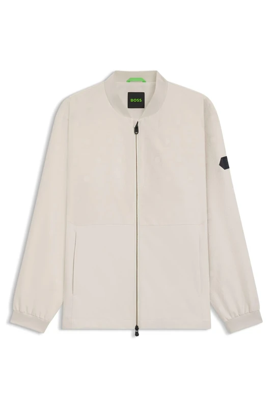 BOSS Future 10273175 01 Bomber Jacket L Beige - Image 1