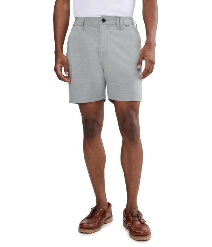 Hurley Mens Phantom Slub 3/4 Waistband 18 Pants, Grey, 28 EU