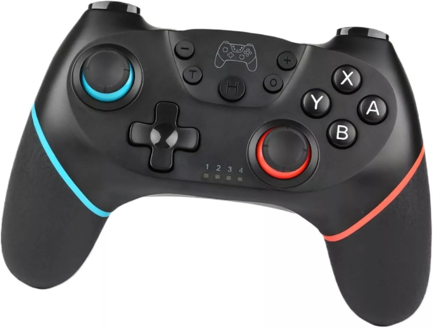 Snugome Wireless Controller for Switch/Lite/OLED Pro Controller for Switch Remote Joystick Gamepad Supports Wake up, Gyro Axis, Turbo, Dual Vibration and Screenshot Function (Black)