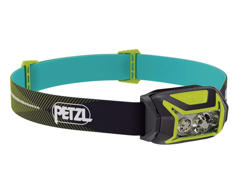 PETZL - ACTIK Headlamp - Three Lighting Levels White, Red, 450 Lumens