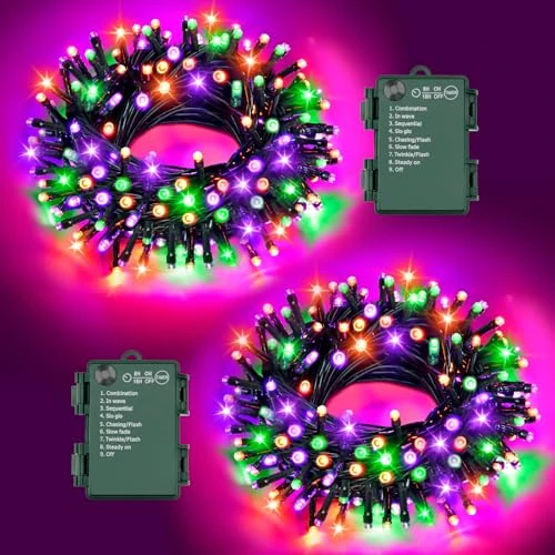FFZZKJ Fairy Lights Battery Operated 5M