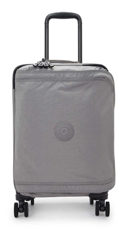 Kipling Spontaneous S Small Cabin Size Wheeled Luggage, Carry On, Inviting Grey (Grey)