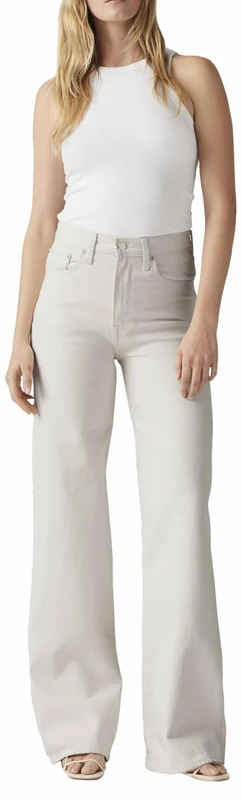 Levi's Ribcage Wide Leg H223 Crystal Grey