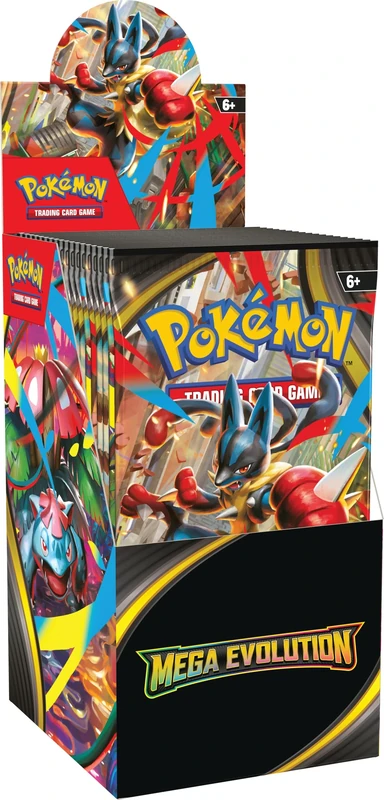 Pokémon TCG: Mega Evolution Booster Display (18 Booster Packs)