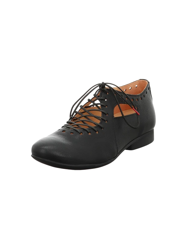 Think! Women Guad2 Lederfutter Sneaker, Black 0010, 5.5-6 UK