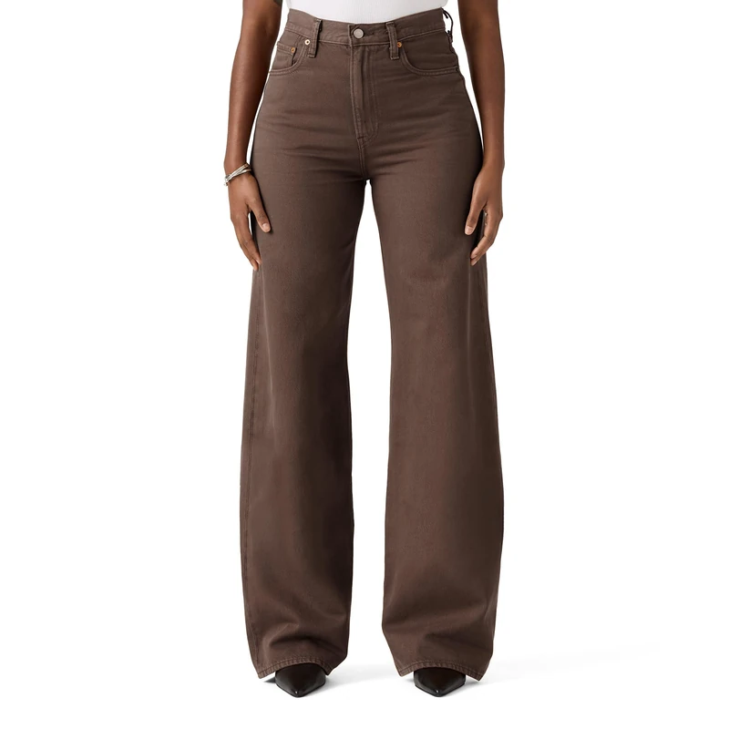 Levi's Ribcage Wide Leg H223 Hot Fudge