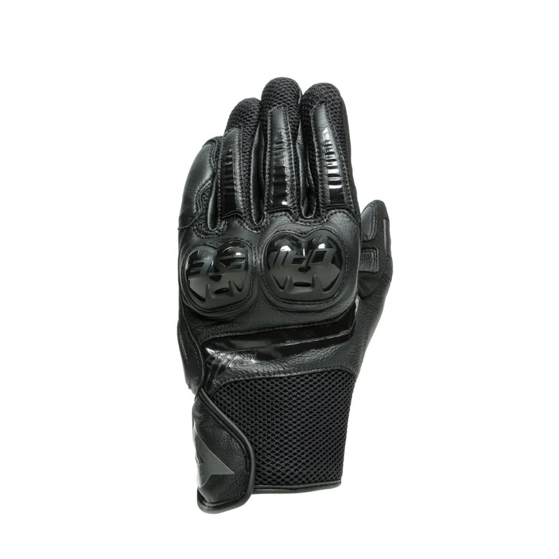 DAINESE - Mig 3 Unisex Leather Gloves, Motorbike Gloves, Black, L