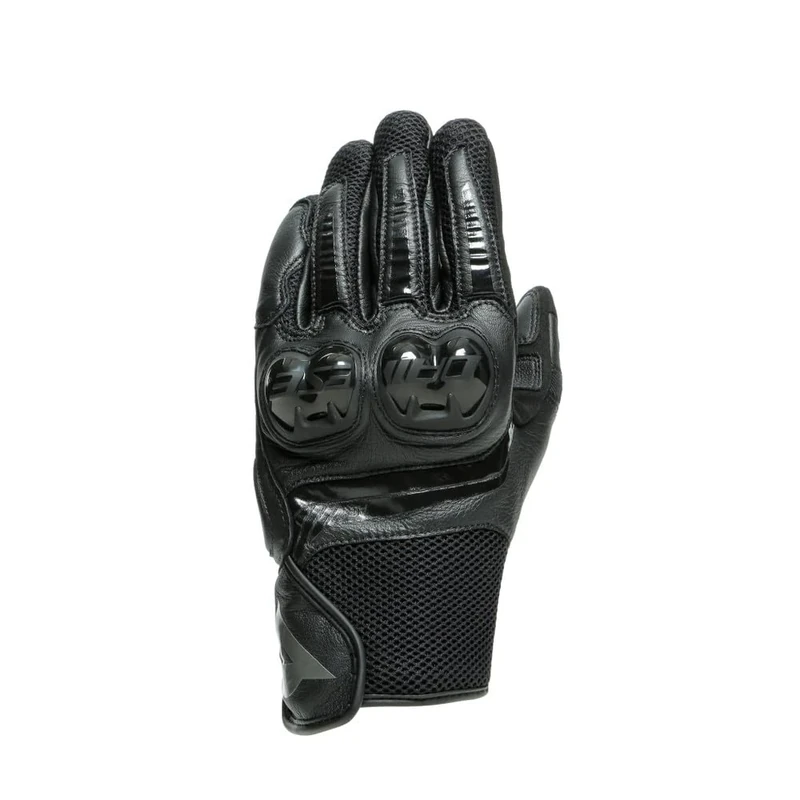 DAINESE - Mig 3 Unisex Leather Gloves, Motorbike Gloves, Black, XXXS