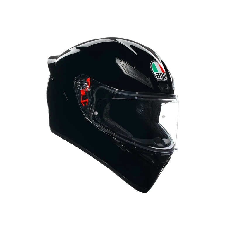 AGV - K1 S E2206, Full-face Motorbike Helmet ECE 22-06 Sports, Black, S