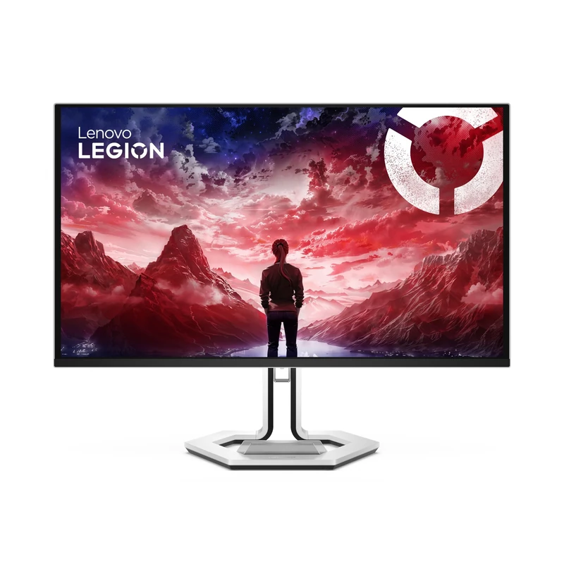 Lenovo Legion Pro 27Q-10-26.5" Gaming Monitor with Eyesafe (QHD, QD-OLED, 280Hz, 0.03ms GtG, 2xHDMI+DP+ USB Type-C, AMD FreeSync Premium Pro) - Tilt Adjustment - Black-White