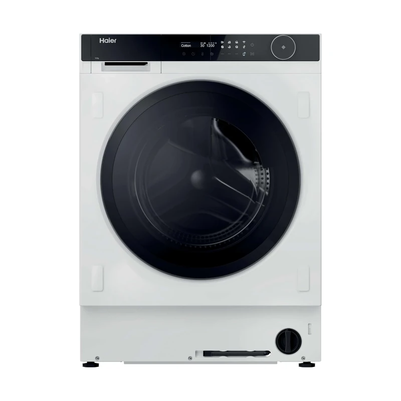 Haier Series 8 HWB100B14858U1UK Integrated 10kg Washing Machine with 1400 rpm - White - A Rated