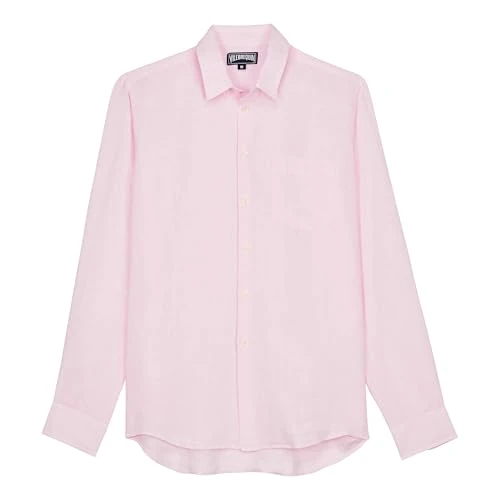 Vilebrequin, Linen Shirt Solid, L, Ballet Shoe
