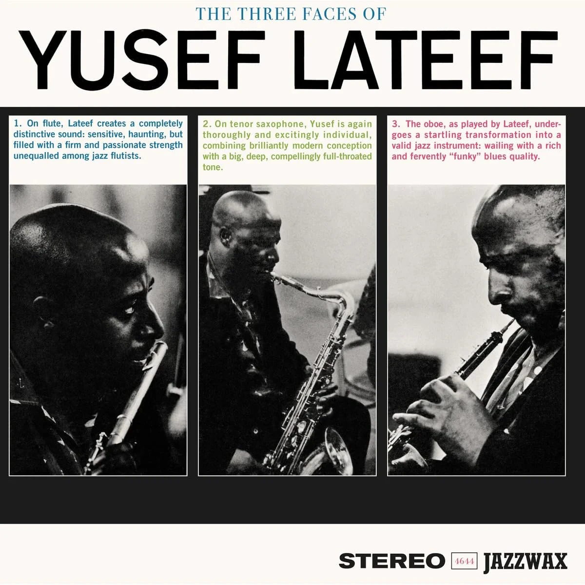 The Three Faces of Yusef Lateef [VINYL]