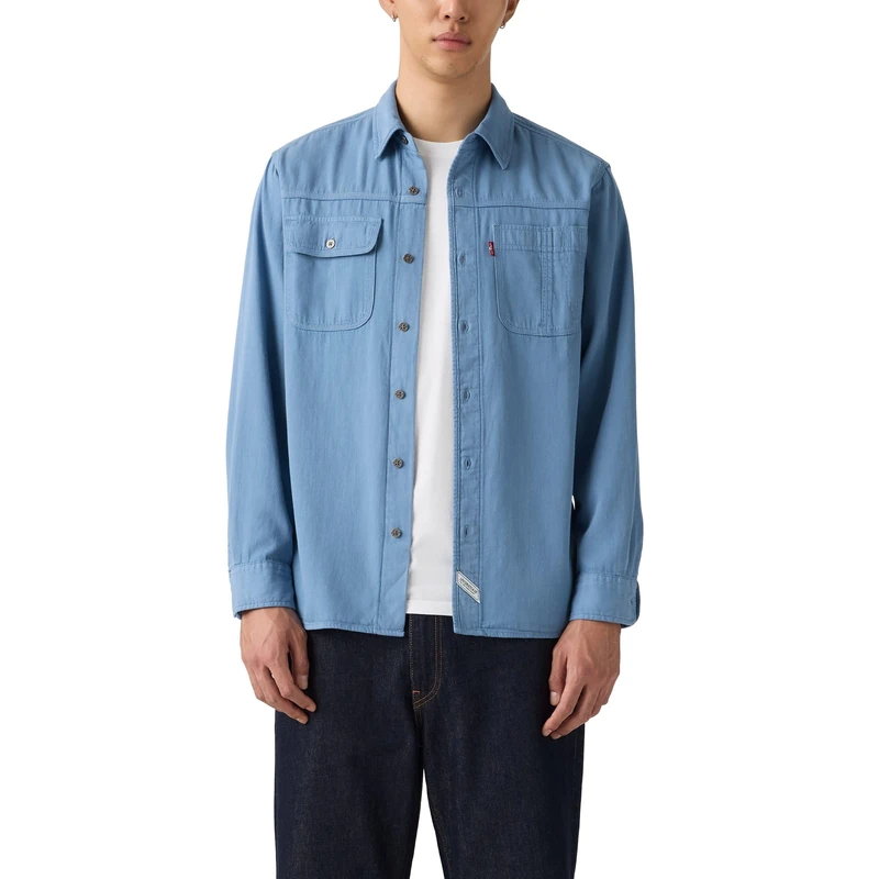 Levi's Ls Auburn Worker Blue Quiet Harbor Garme
