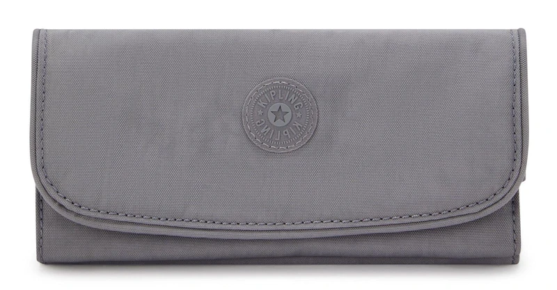 Kipling Money Land Large Wallet, Inviting Grey (Grey)