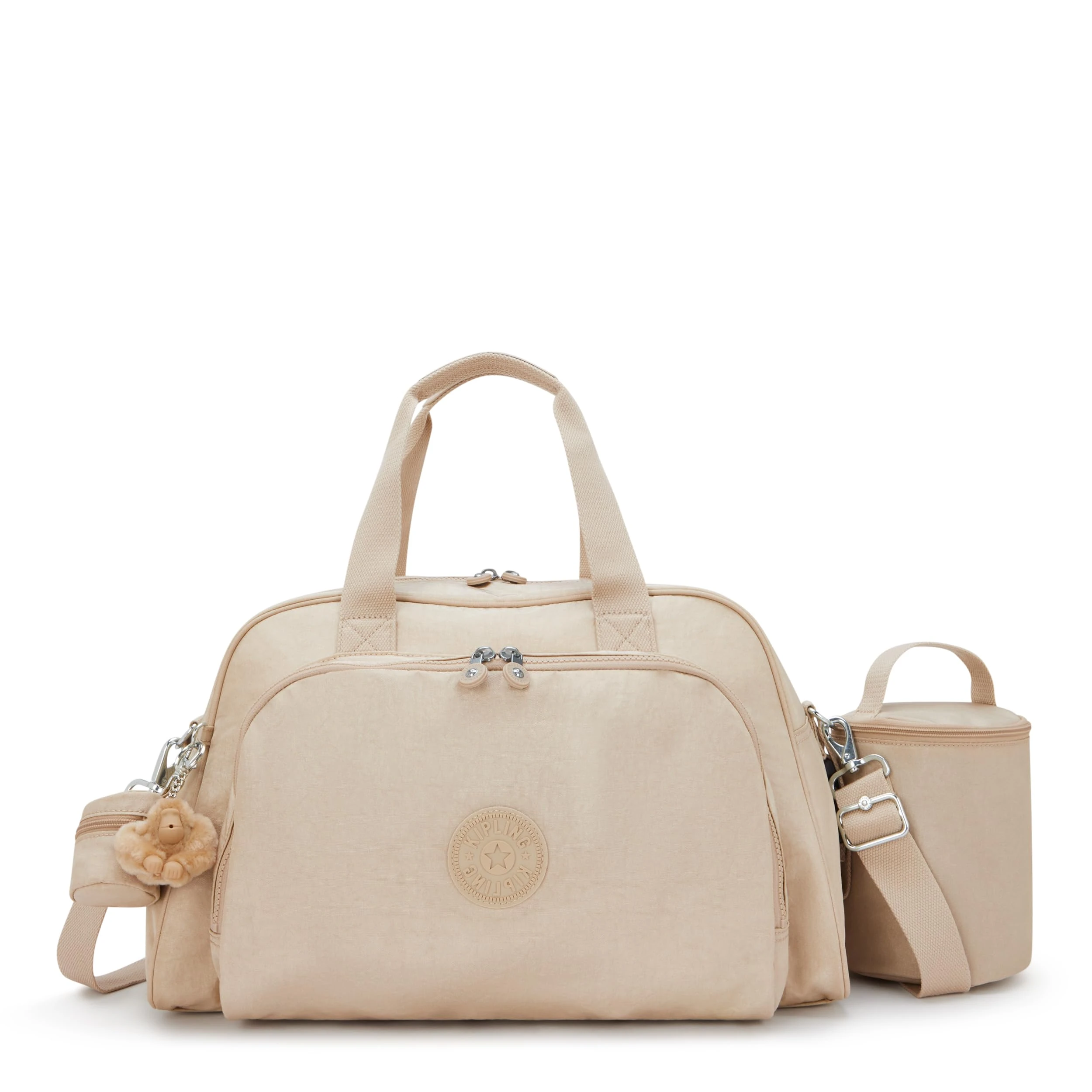 Kipling Camama Large babybag, Sparkled Beige (Beige)