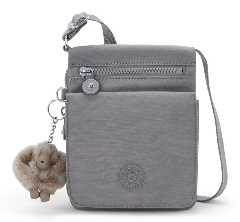 Kipling NEW ELDORADO Small crossbody, Inviting Grey (Grey)