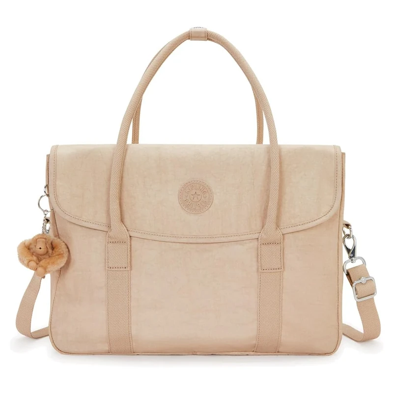 Kipling SUPERWORKER Messenger Bag, Sparkled Beige (Beige)
