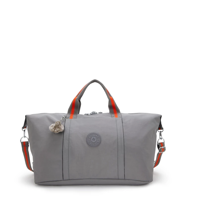 Kipling BORI Weekender Bag, Inviting Grey (Grey)