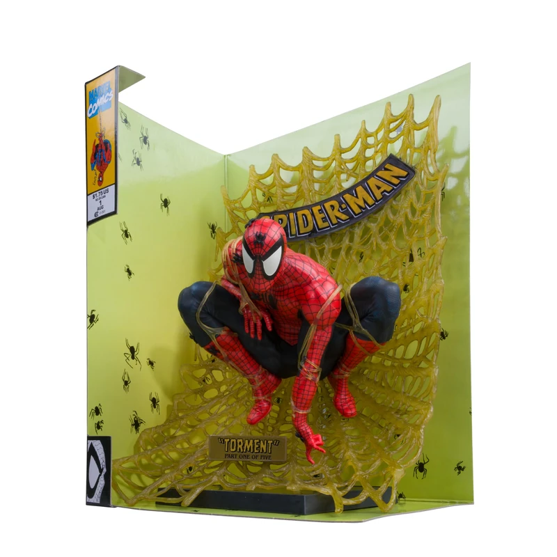 Marvel Collection PVC Statue 1/6 Spider-Man (Spider-Man # 1) (Gold Edition) (Gold Label) 15 cm