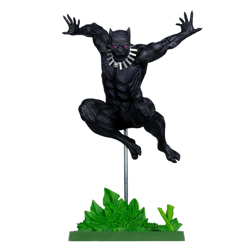 McFarlane Marvel Black Panther 1:6th Scale Collectible with Scene (Black Panther Annual (Variant) #1) Toys