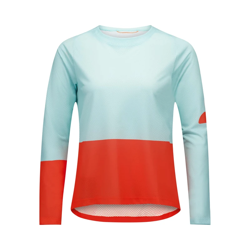 POC Motion Air L/S Jersey Women's – MTB Jersey for MTB and Trail Riding with Lightweight Recycled Polyester mesh, Quick-Drying Moisture Management, Durable snag-Resistant Construction