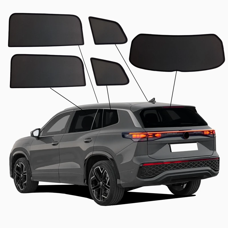 SunClip Privacy & Sun protection compatible with Volkswagen Tayron (R41) 2024-