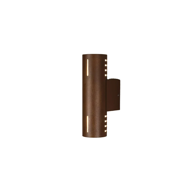 Konstsmide Cuneo 7365-972 Wall Light | Rust | Modern | Aluminium | 8 x 25 x 12.5 cm