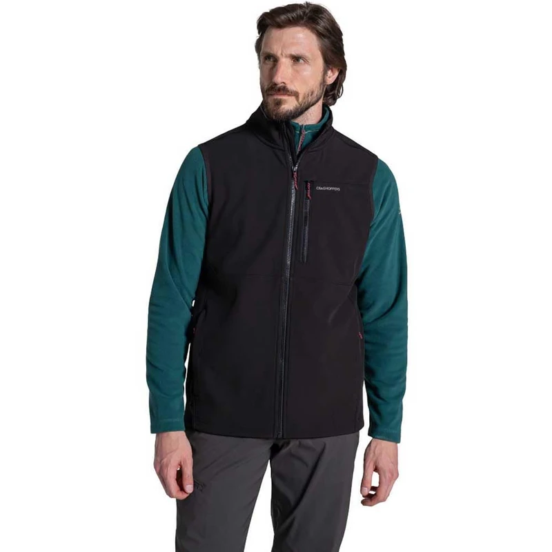 Craghoppers Mens Altis II Vest Softshell Gilet Insulating Winter Mid-Layer Top - Image 1