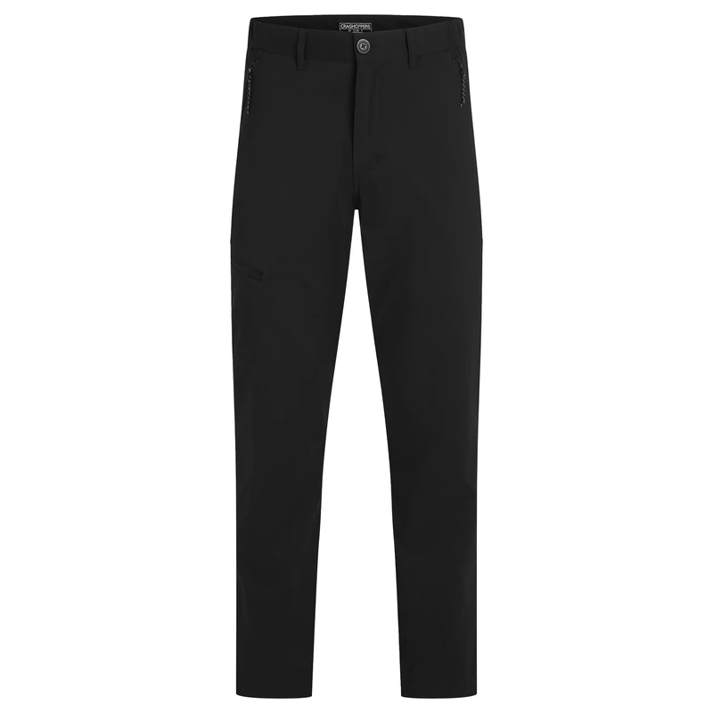 Craghoppers Mens Kiwi Pro III Walking Trousers Water Repellent Anti-Insect Hiking Pants Black