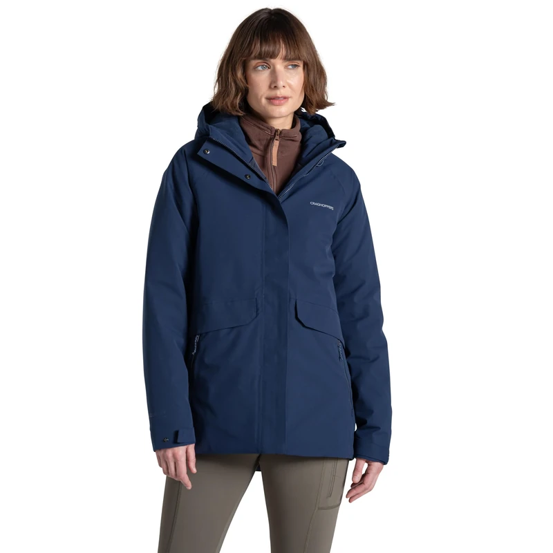 Craghoppers Womens Caldbeck II Thermal Jacket Waterproof Insulating Winter Coat