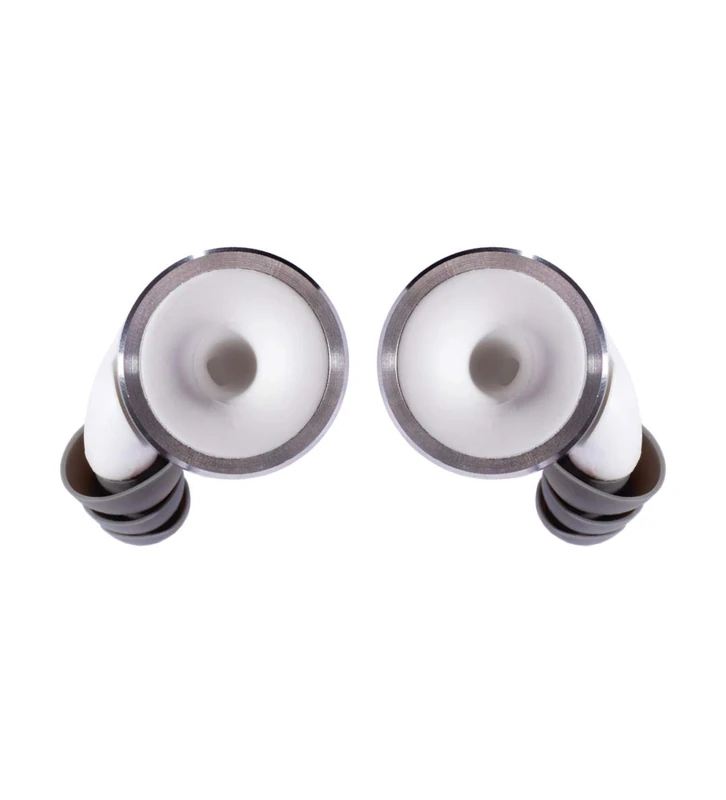 Limousine Earplugs Unisex Adult Knops Smooth WH Ear Protectors, White - Image 1