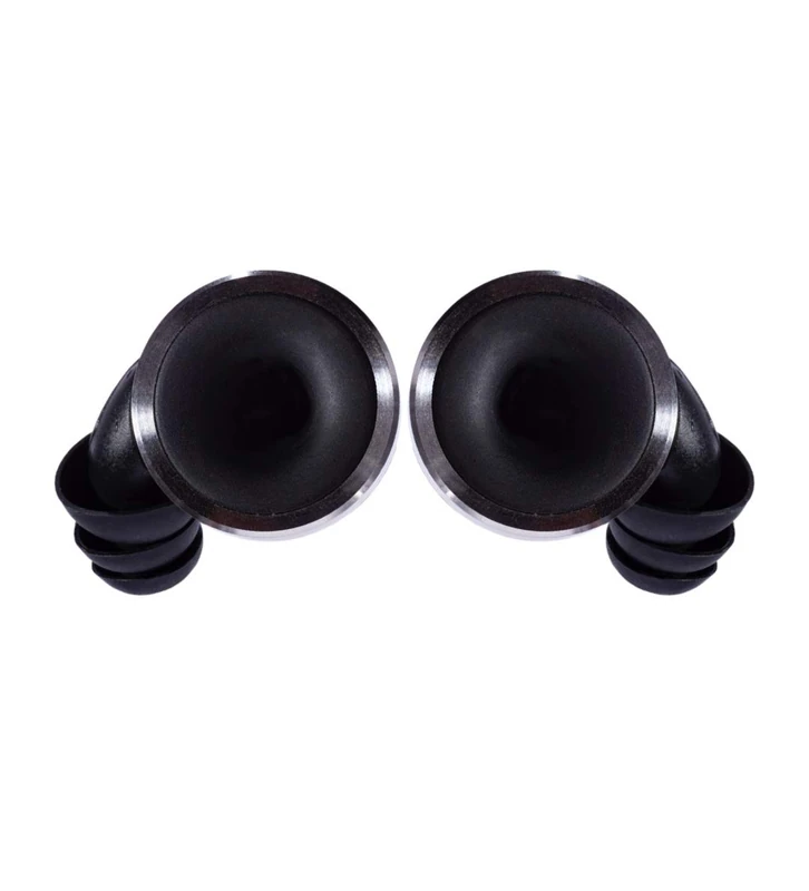 Limousine Earplugs Unisex Adult Knops Smooth BK Ear Protectors, Black - Image 1