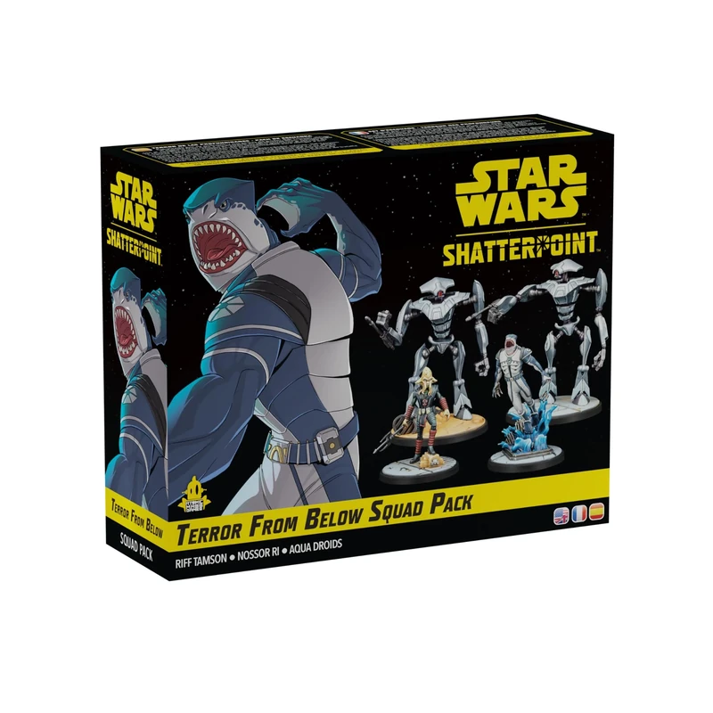 Asmodee | Star Wars: Shatterpoint Terror From Below Squad Pack | Tabletop Miniatures Game | Ages 14+ | 2 Players | 90+ Minutes Playing Time