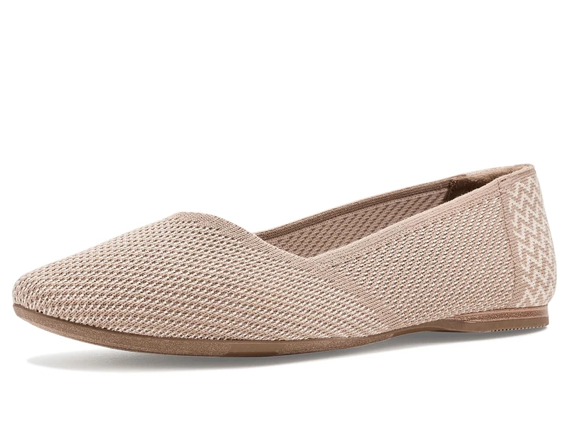 TOMS Women's Gemma Flat, Dune Engineered Knit, 6.5 UK Beige