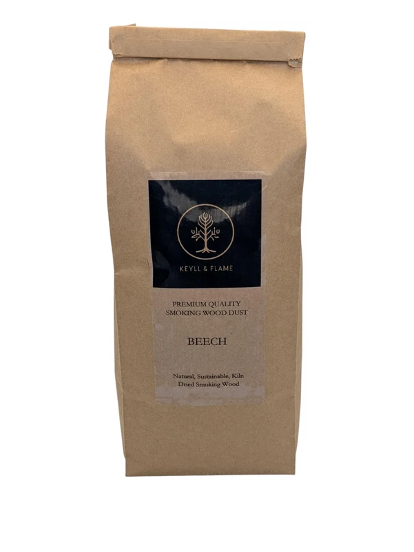 Keyll and Flame Premium Quality Cold Smoking Wood Dust - 1.5L for food smoking from a natural, sustainable supply (Beech)