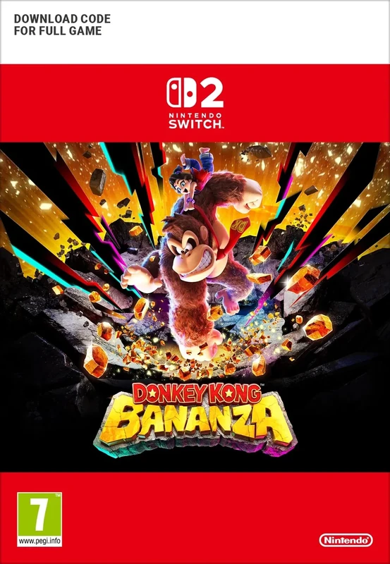 Donkey Kong Bananza Standard | Nintendo Switch 2 - Download Code